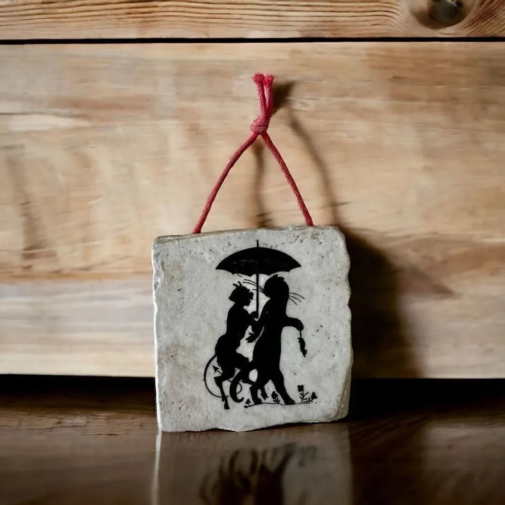 Centaur Small Slate Hanging Wall Art/Ornament
